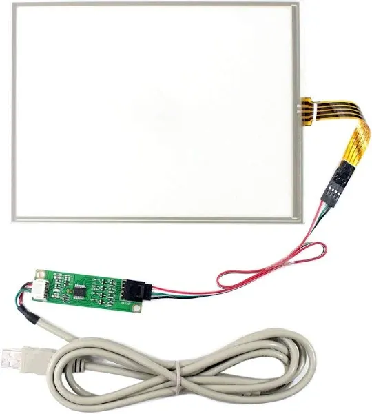 VSDISPLAY 8.4" 4 Wire Resistive Touch Screen USB Controller