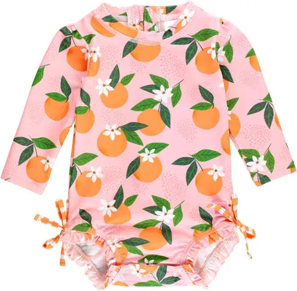 Orange You The Sweetest Long Sleeve Rash Guard