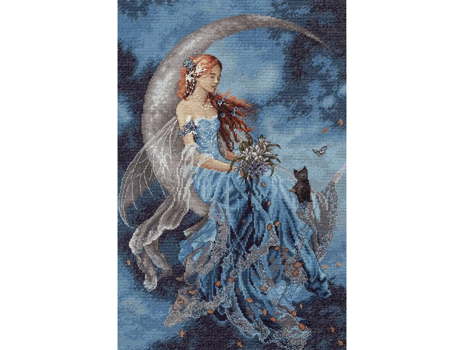 Wind Moon Fairy Cross Stitch Kit