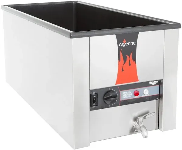 Vollrath 72051 Cayenne 4/3 Rectangular Heat N Serve