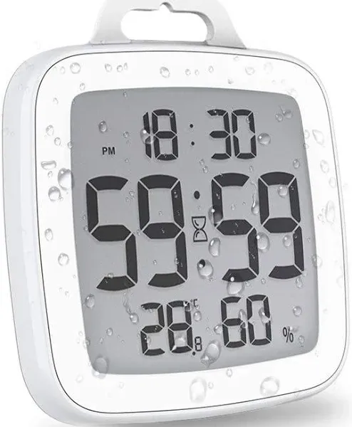 Baldr Digital Shower Clock with Timer