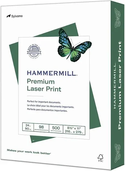 Hammermill Premium Laser Print Paper 98