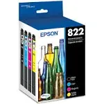 Epson T822120-BCS Original Ink Cartridge - Combo Pack - CMYK - Inkjet - Standard Yield