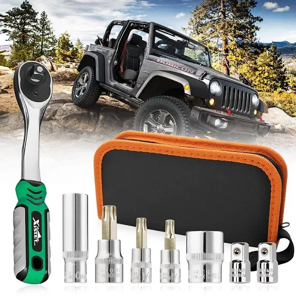 Jeep Wrangler JL JK & Gladiator 2-4 Doors Soft Top Hard Top Door Installation Removal Tool Kit