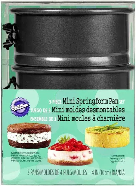 Wilton Mini Springform Pan Set of 3