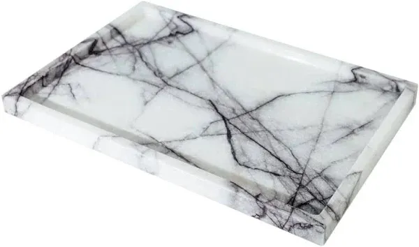 Real Luxurious Natural Marble Vanity Tray