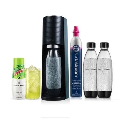 SodaStream Terra Sparkling Water Maker Bundle, with CO2, DWS and Bubly