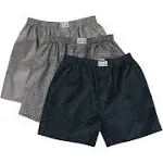 Pro Club Men's 2-Pack Classic Woven Boxers, Mix Colors