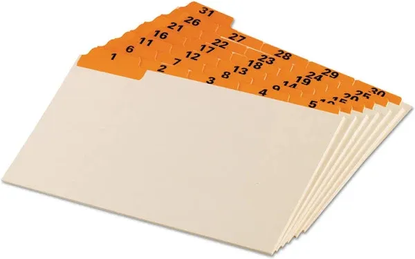 Oxford Lamianted Index Card Guides