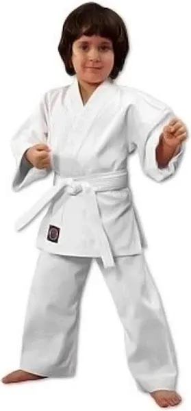 ProForce 6 oz Karate Uniform Elastic Drawstring Pants poly cotton blend