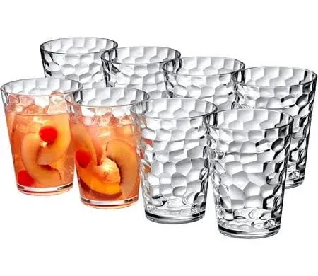 Amazing Abby Iceberg Plastic Tumblers Set of 8