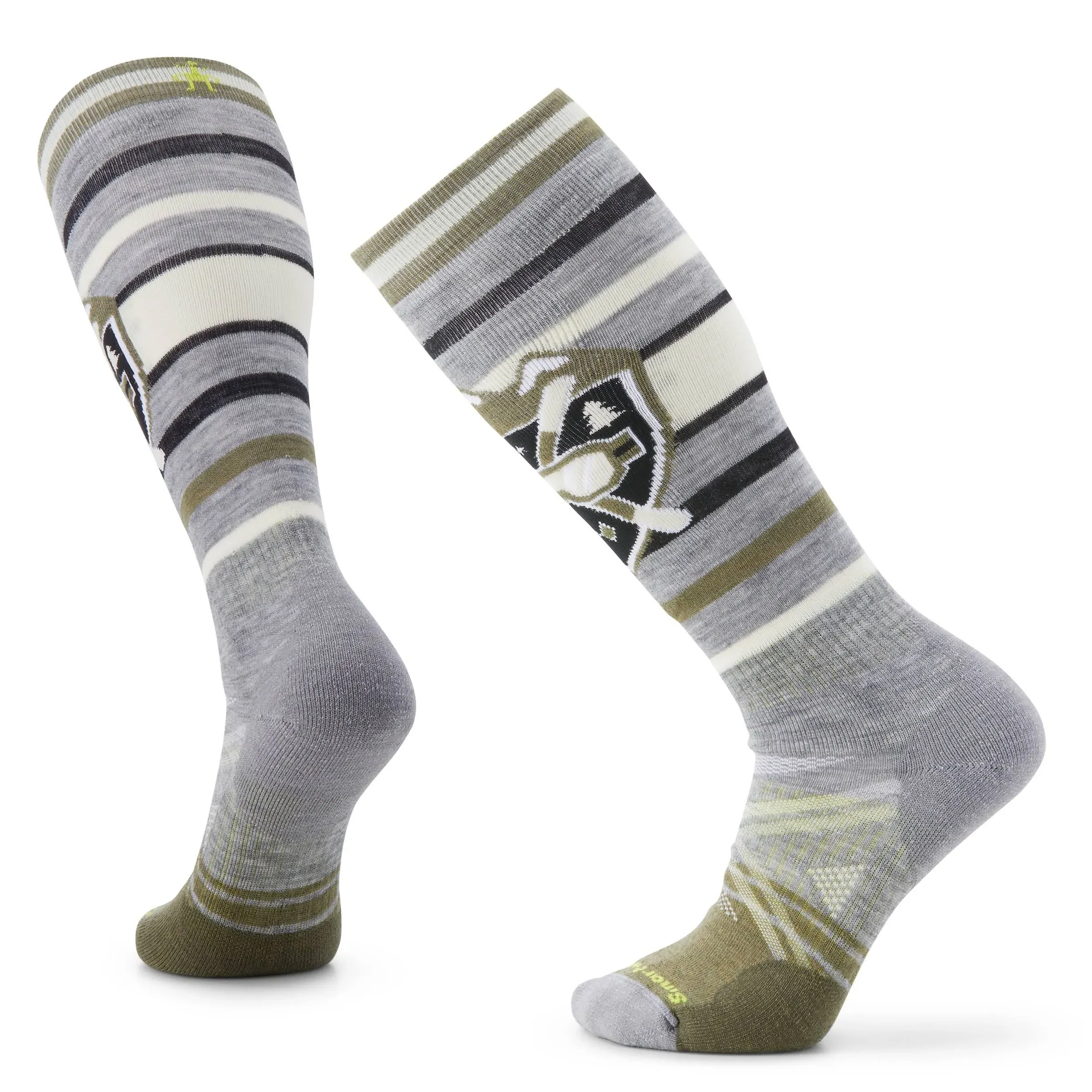 Smartwool - Ski Full Cushion Alpine Edge OTC Socks, Grey