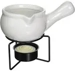 Norpro Ceramic Butter Warmers 1/3 Cup 3oz White Set of 2