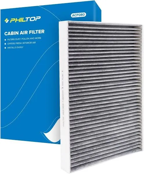 PHILTOP Cabin Air Filter Replacement for CF12211 Q5 Q7 A4 A5 A6 Quattro SQ5 Q8 S4 S5 A7 Sportback RS5