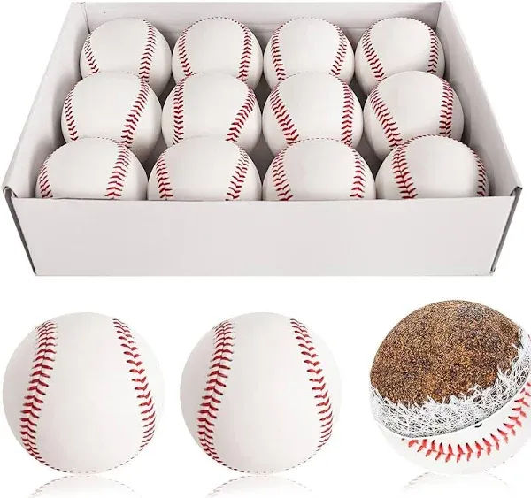 Baseball 12 Ball Pack for Kids/Youth