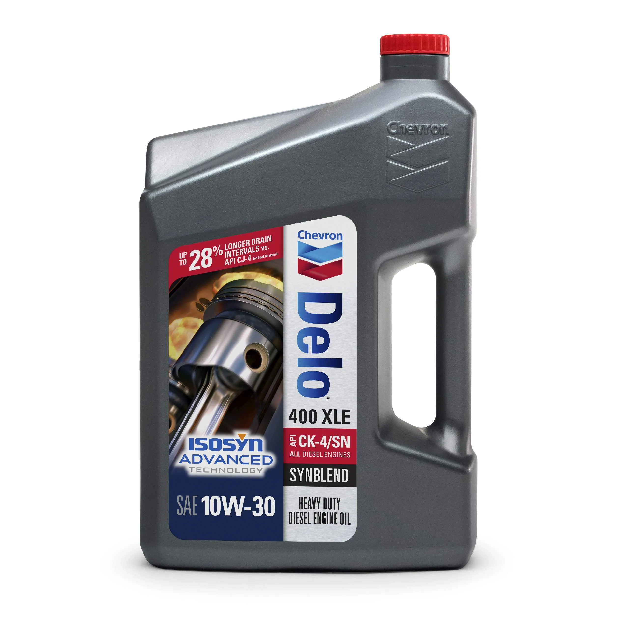 Chevron Delo 400 XLE SynBlend SAE 10W-30 Heavy Duty Motor Oil