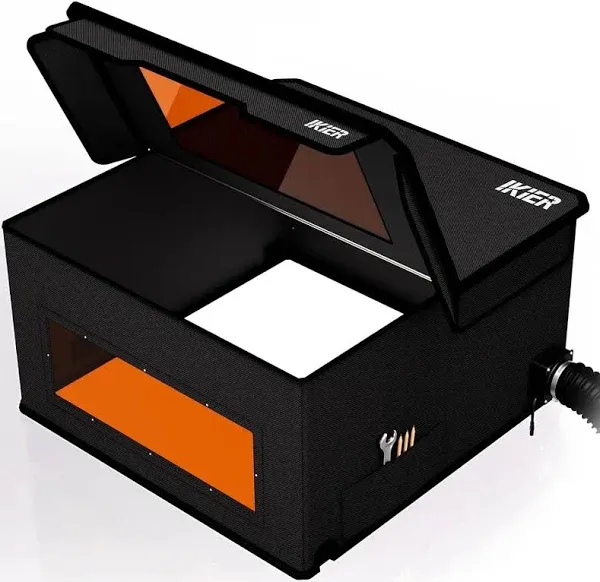 iKier E1 Enclosure Foldable Dust-proof Cover for Laser Engraver