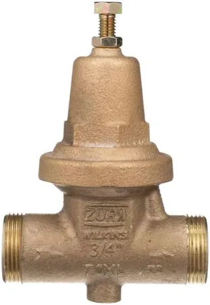 Wilkins Pressure Reducing Valve Double Union Copper Swet 3/4 in. Lead Free