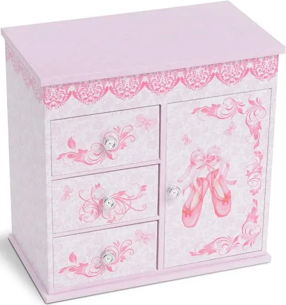 JewelKeeper Ballerina Musical Jewelry Box