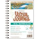 Strathmore Visual Journal Watercolor 5.5&#034;X8&#034;-34 Sheets 460450