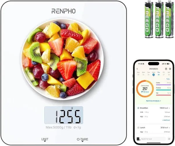 RENPHO Calibra 1 Smart Nutrition Scale (White) 88390445