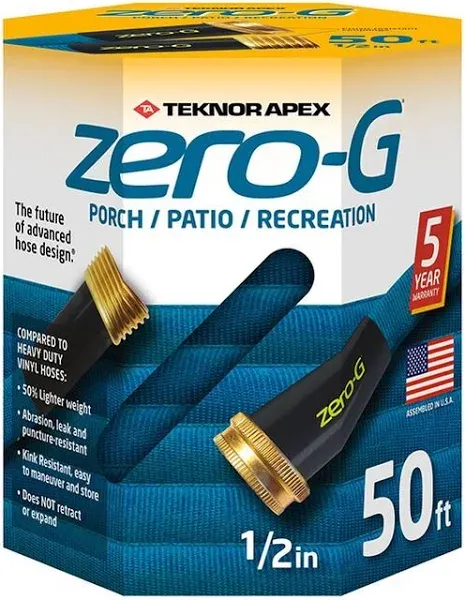 Teknor Apex Zero-G Porch / Patio / Recreation Hose – 50 ft. | 4007-50