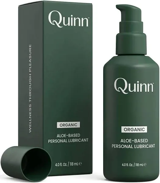 Quinn Wellness 4oz Natural Aloe & Water-Based Personal Lube