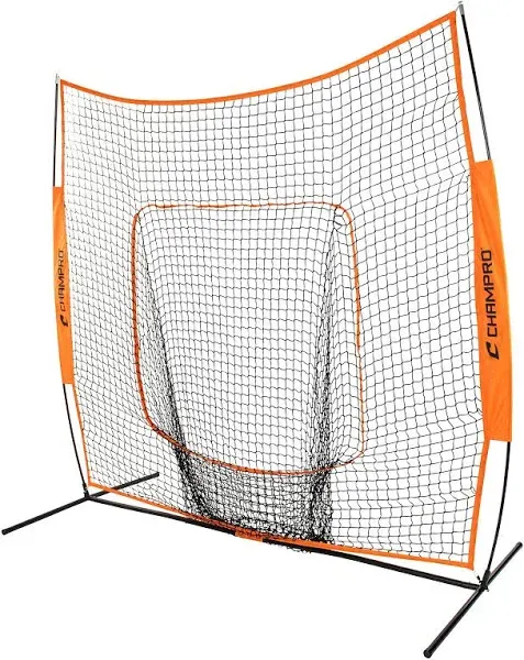 CHAMPROCHAMPRO MVP Portable Steel Frame Multi-sport Sock Net, Baseball/Softball Collection Screen