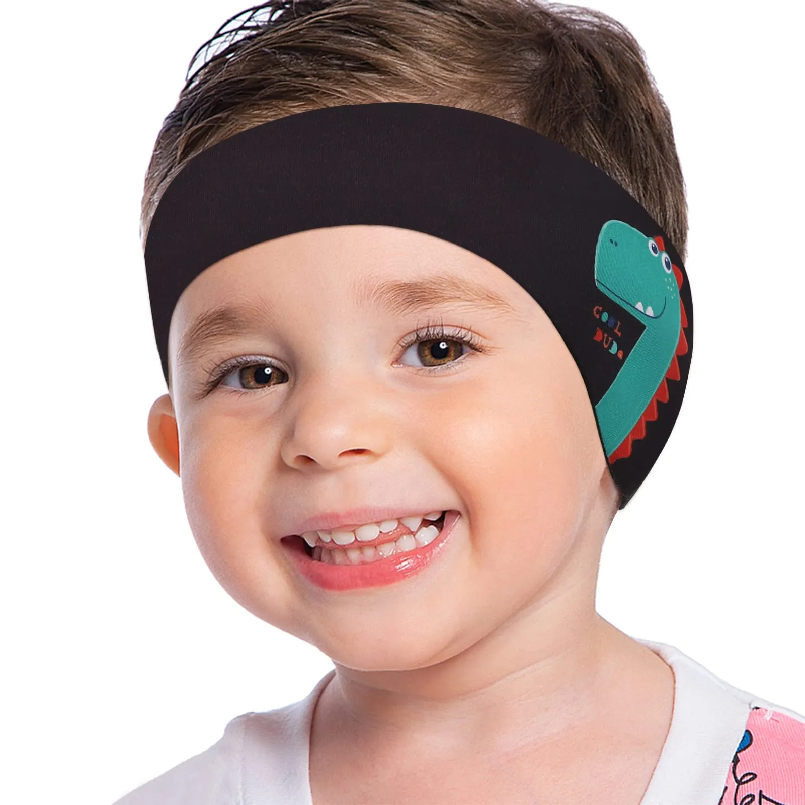 MoKo Swimming Headband for Kids & Adults, Cute Swimmers Headband Ear Band Waterproof Ear Protection Band (S Size for Kids Age 1-3, M Size for Kids Age 4-17, L Size for Kids Age 18+ and Adults)