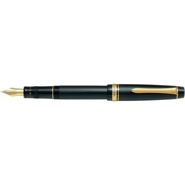 Pilot JUSTUS 95 FJ-3MR Adjustable Nib Fountain Pen [Net Black/Stripe Black]