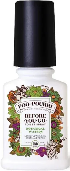 Poo Pourri 2oz Botanical Waters Toilet Spray