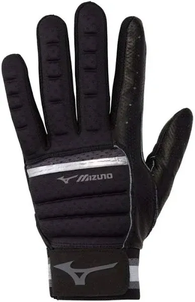 Mizuno Adult B-130 Baseball Batting Gloves Lime XXL