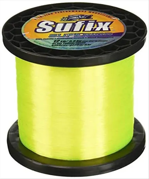 Sufix Superior Hi-Vis Yellow Monofilament