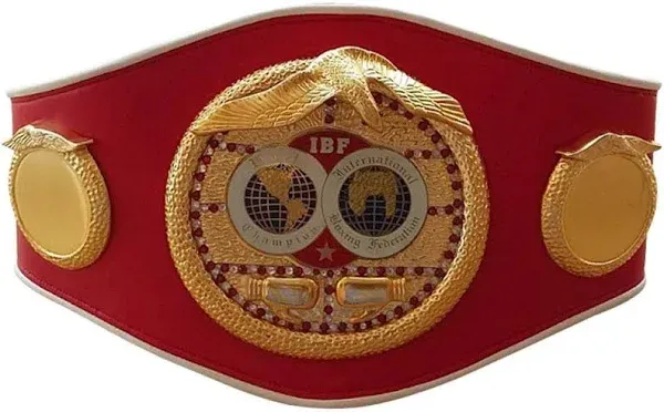 IBF Boxing Championship Belt Replica