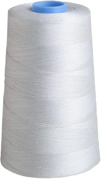 Connecting Threads 100% Cotton Essential Thread 5000 Yard Cone (Silver)