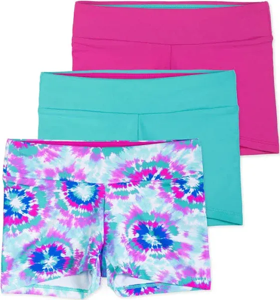 Layla Girls Dance Shorts (3-Pack)