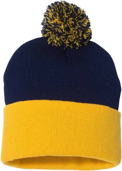 Sportsman Pom-Pom 12" Knit Beanie SP15