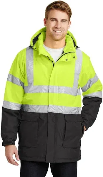 Port Authority J799S Men&#039;s Safety Heavyweight Parka