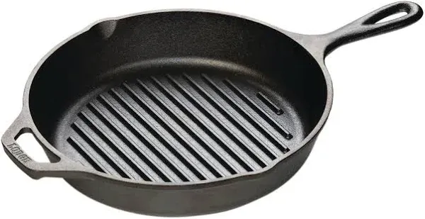 Lodge Mfg Co Lodge Cast Iron Grill Pan Skillet