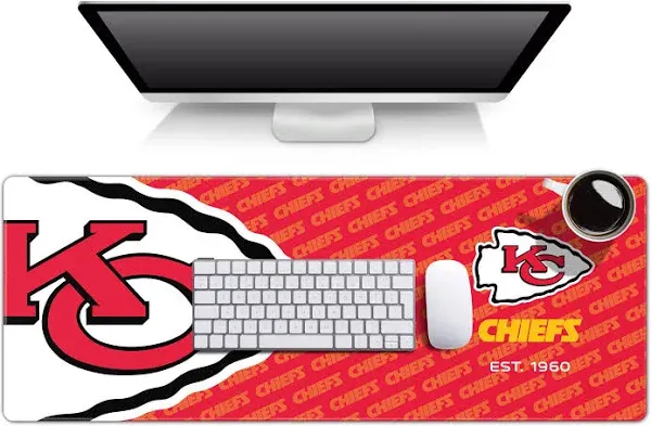 YouTheFan NFL Logo Series Deskpad, 31.5" x 12”