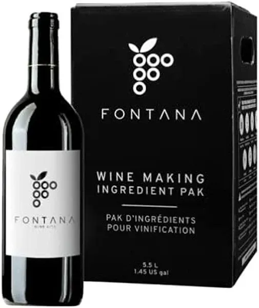 Fontana Washington State Merlot Wine Kit