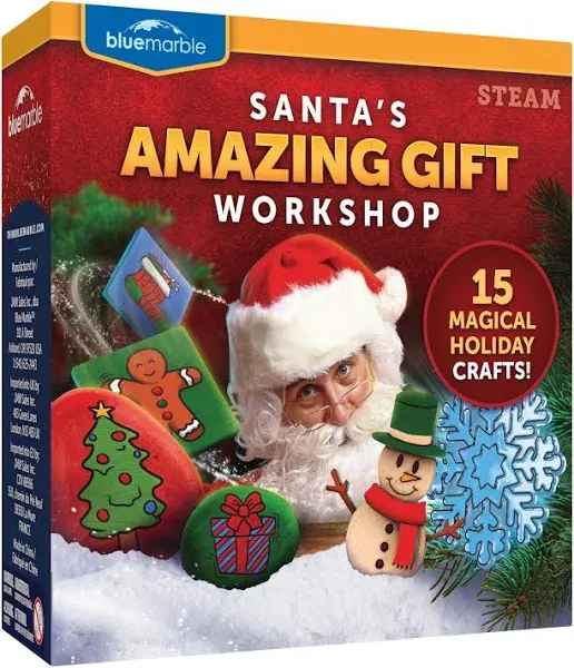 Blue Marble Santa's Christmas Craft Kit