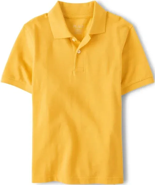 The Children's Place Boys' Short Sleeve Pique Polo