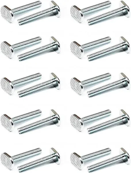 Usa Made T-Slot Bolts 1/4-20 Thread Size T-Bolts