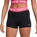 Nike Women's Pro 3" Shorts Black