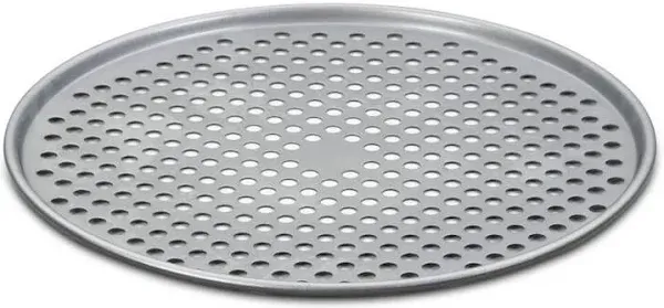 Cuisinart 14-Inch Pizza Pan, Chef's Classic Nonstick Bakeware, Silver, AMB-14PPP1