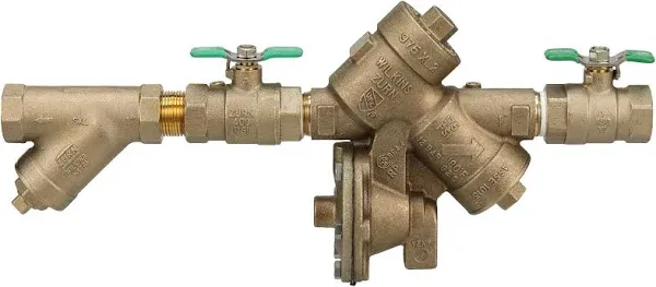 Model 975XL2 Bronze FNPT 3/4-in Reduced Pressure Backflow Preventer