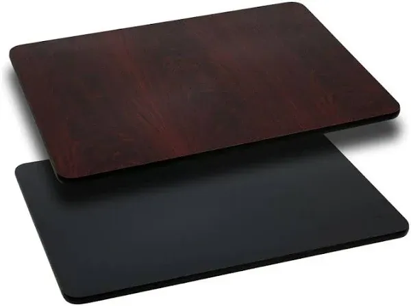 Flash Furniture Rectangular Table Top or Reversible Laminate Top