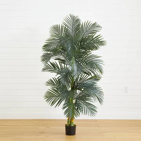 6.5' Golden Cane Artificial Palm Tree