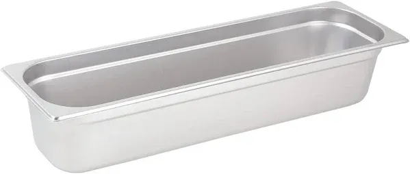 Winco SPJL-4HL Half Long Size Steam Table Pan